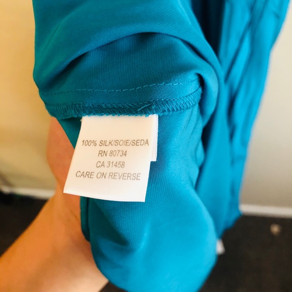 BCBG MAXAZRIA Silk gown dress S - Picture 8 of 11